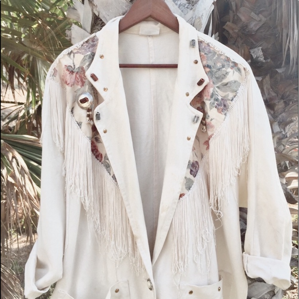 Boho utility jacket
